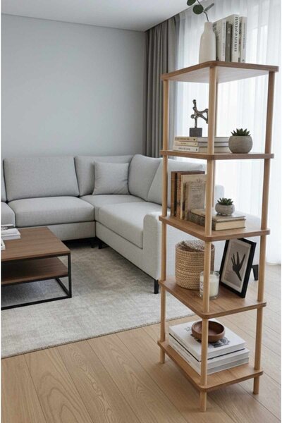 Hanah Home Könyvespolc Fenyő Pk261 - Fenyő