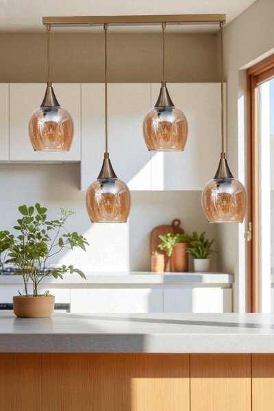 Opviq Csillár Honey Gold 9062-6