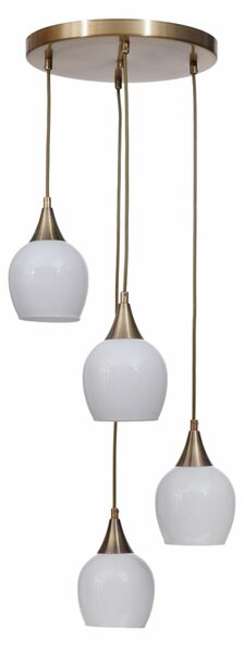 Opviq Csillár Fehér Arany 9063-4