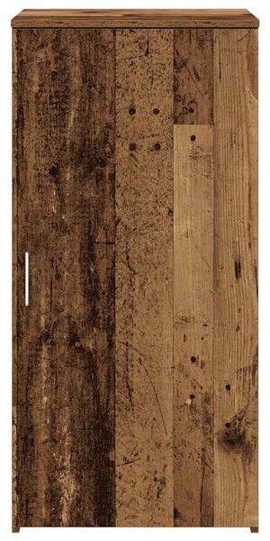 Tároló szekrény antik fa 50x45x103,5 cm szerelt fa