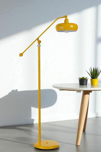Opviq Floor Lamp Mustard 8959-3