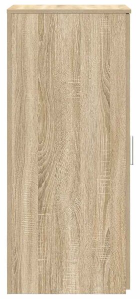 Tároló szekrény sonoma tölgy 40x45x103,5 cm szerelt fa