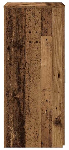 Tároló szekrény antik fa 50x45x103,5 cm szerelt fa