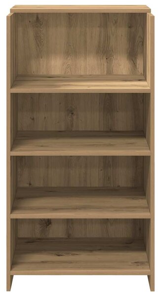 Recepciós pult kézműves tölgy 55x50x103,5 cm szerelt fa