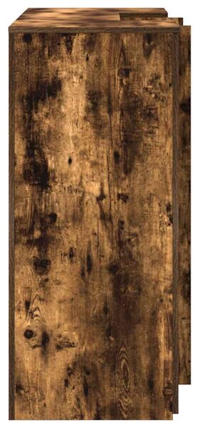 Recepciós pult füstös tölgy 135x50x103,5 cm szerelt fa