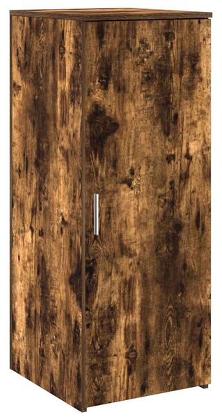 Recepciós pult füstös tölgy 135x50x103,5 cm szerelt fa