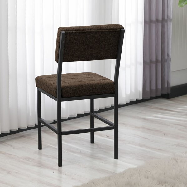Hanah Home Chair Brown Dubai - Brown