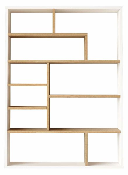 Hanah Home könyvespolc NaturalWhite Kee1-Sw