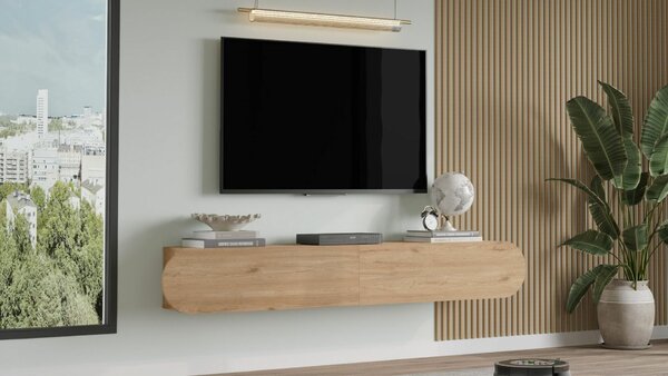 Hanah Home TV Stand Oak LUM1-S