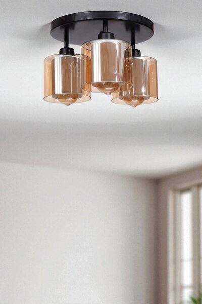 Opviq Csillár Honey Black 9017-3