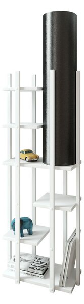 Opviq Floor Lamp Black White Vogue - White, Black