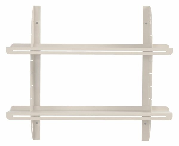 Hanah Home Dekoratív Fém Fali Polc Puha Bézs Vlnt126Kr