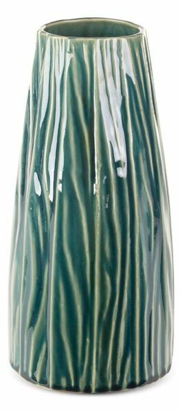 Rea kerámia váza Zöld/bézs 14x14x29 cm