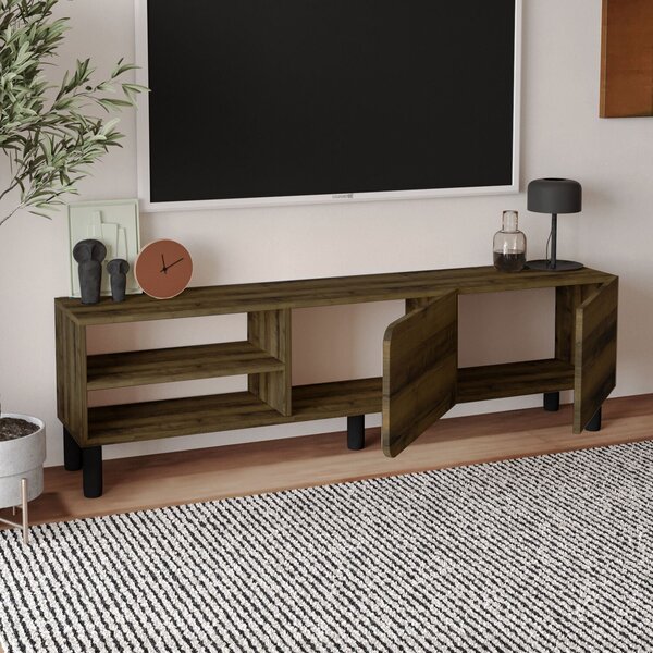 Hanah Home TV állvány Antique Walnut River - Antique Walnut