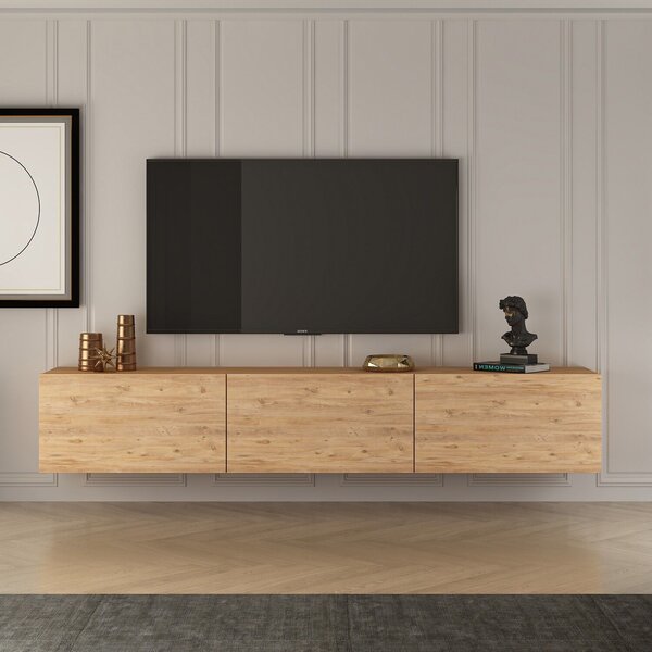 Hanah Home TV Stand Atlantic Pine West - Atlantic Pine