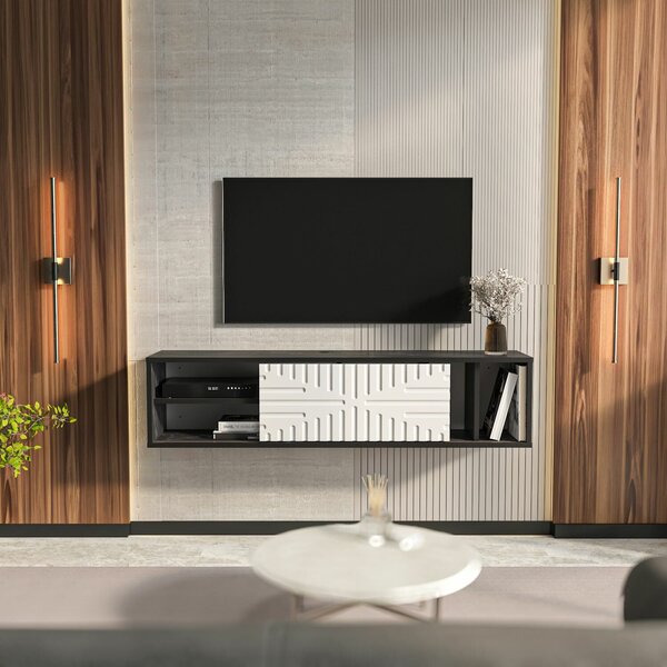 Hanah Home Bendire White Teo lebegő TV-állvány - Bendire White
