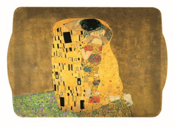 Melamine tálca 22x15cm, Klimt: The Kiss