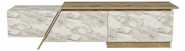 Hanah Home TV Stand Oud Oak Ephesus Zonas - Oud Oak, Ephesus