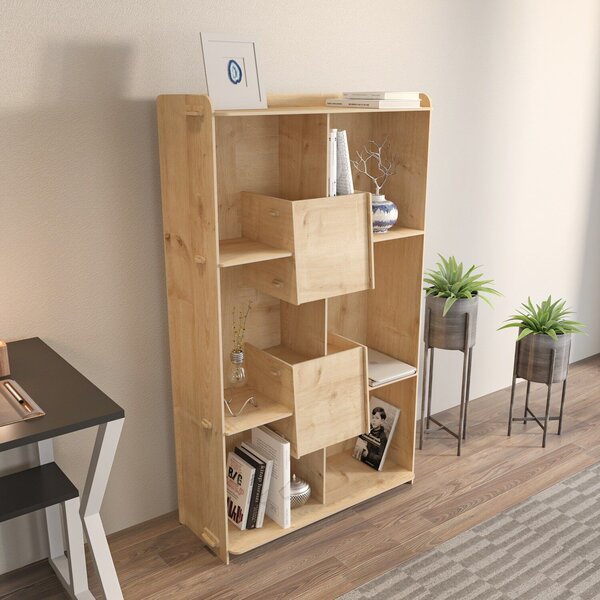Hanah Home Könyvespolc Oak Pana - Tölgy