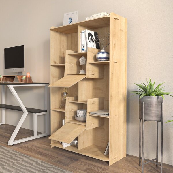 Hanah Home Könyvespolc Oak Pana - Tölgy