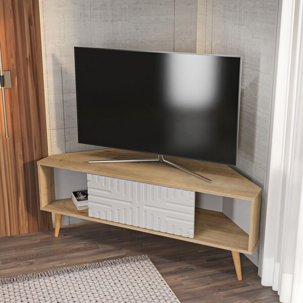 Hanah Home TV állvány Sapphire Oak White Mora - Sapphire Oak, White