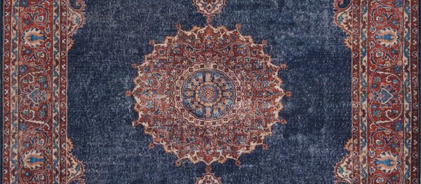 Conceptum Hypnose Szőnyeg (230 x 330) Többszínű kék zsenília - Sötétkék AL 87