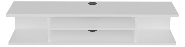 Hanah Home TV Stand White Pivot - White