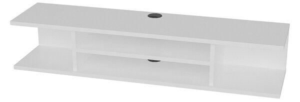 Hanah Home TV Stand White Pivot - White