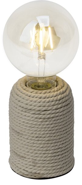 CARDU - Asztali lámpa kötél borítású - Brilliant-98843/09 akció