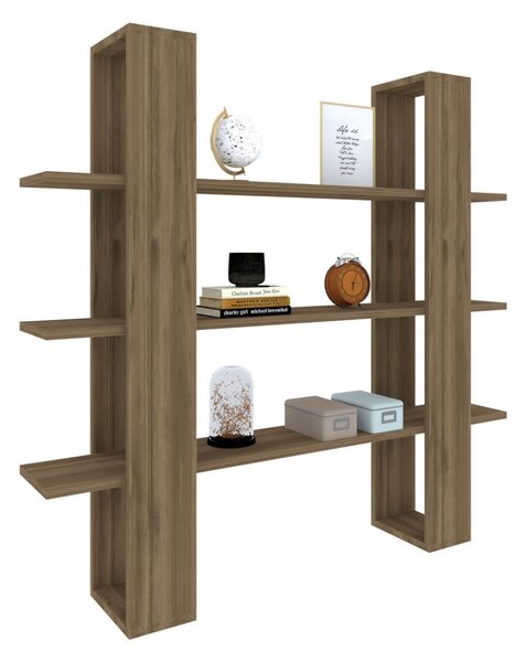 Hanah Home Könyvespolc Walnut Ada - Dió