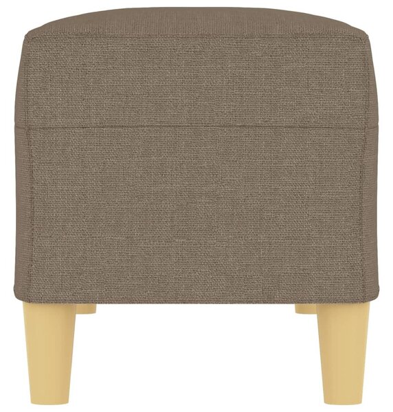 Tópszínű szövet pad 100 x 35 x 41 cm