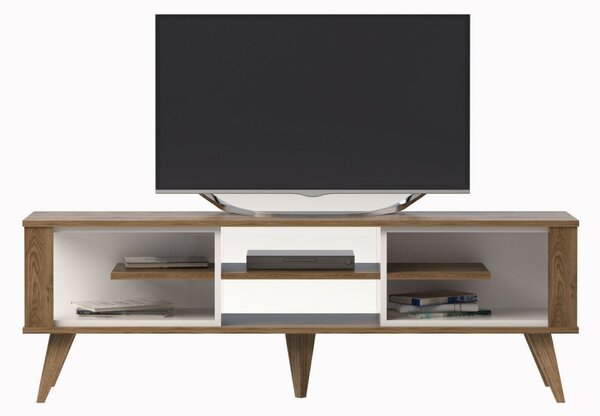 Hanah Home Ionis TV állvány tölgy és fehér