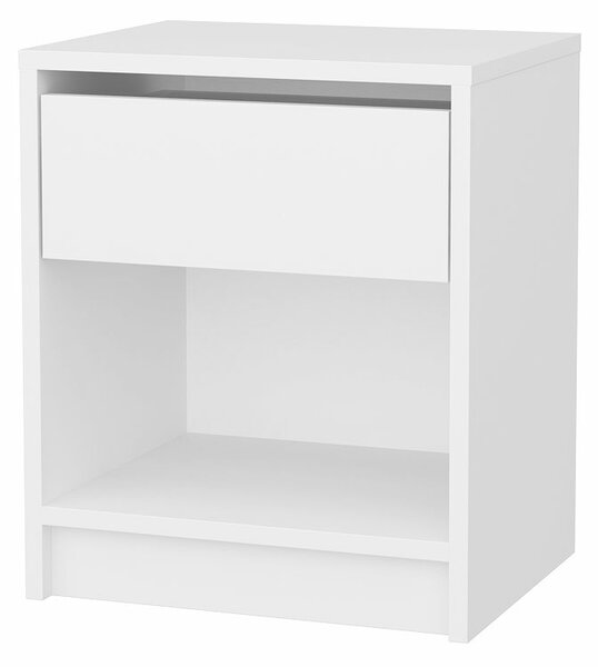 Hanah Home Éjjeliszekrény White Sheridan - Fehér