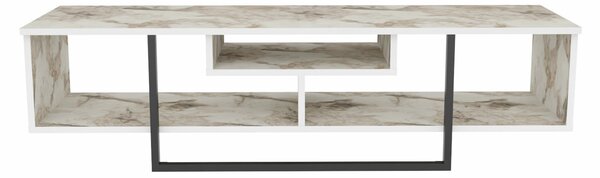Hanah Home TV Stand Black White Asal 150 - Black, Ephesus