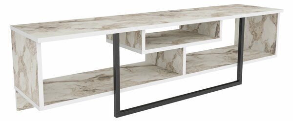 Hanah Home TV Stand Black White Asal 150 - Black, Ephesus