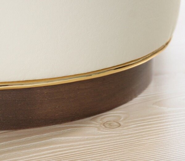 Atelier Del Sofa Milotte krém puff - Krém
