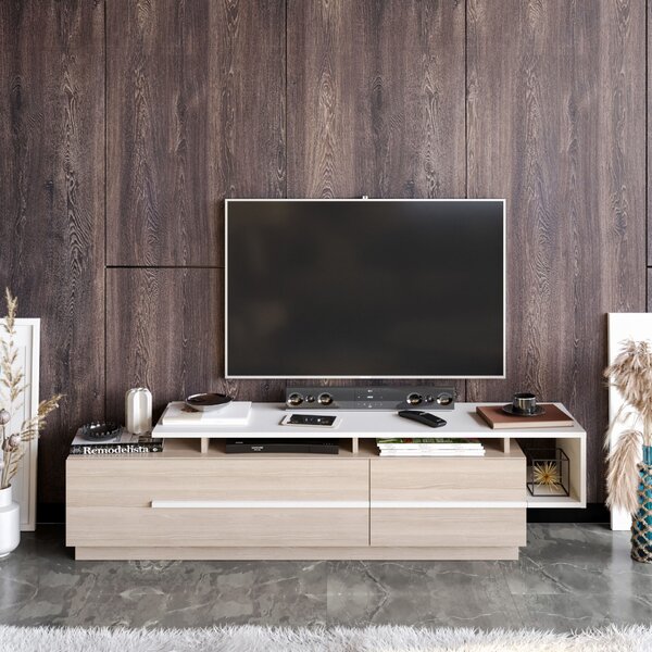Hanah Home TV-állvány Cordoba White Pia - Cordoba, Fehér