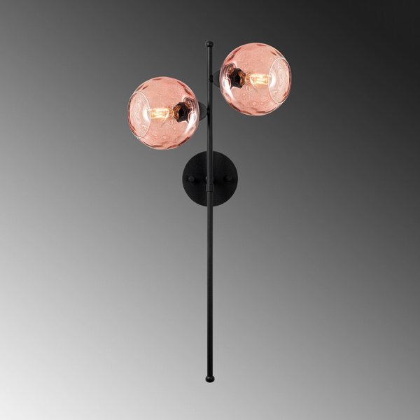 Opviq Fali lámpa PinkBlack Benek - 15 - 14413