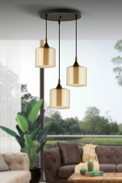 Opviq Honey Black csillár 64875