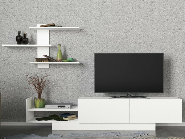 Hanah Home TV-szekrény Egemen - Fehér