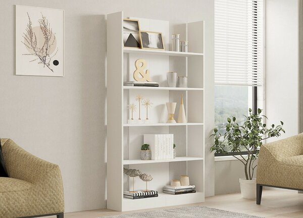 Hanah Home Könyvespolc Fehér İkiz - Fehér