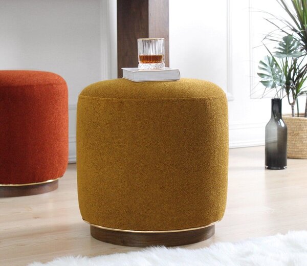Atelier Del Sofa Puff Olíva Zöld Zeone - Olíva Zöld