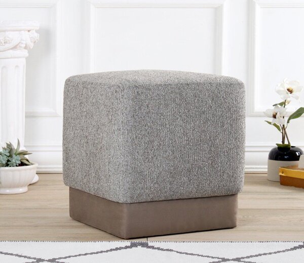 Atelier Del Sofa Puff Mink Borgot - Mink