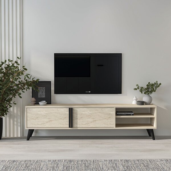Hanah Home TV állvány Travertin Benoit - Travertin