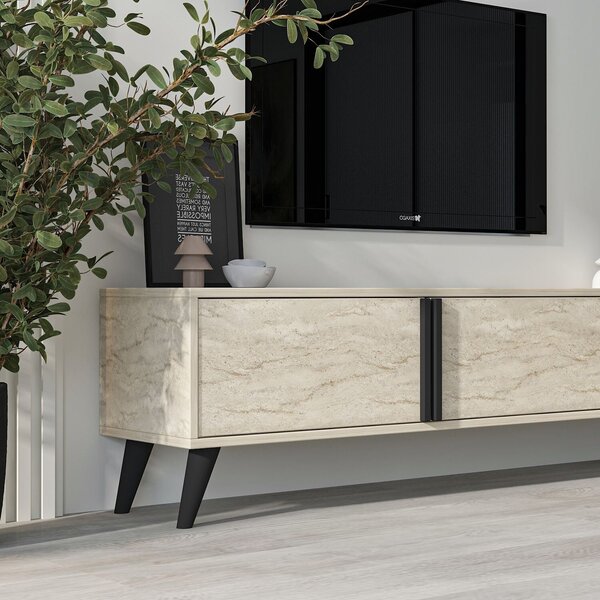 Hanah Home TV állvány Travertin Benoit - Travertin