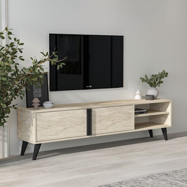 Hanah Home TV állvány Travertin Benoit - Travertin