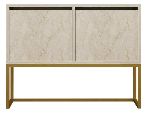 Hanah Home Console Travertine Zermat - Travertine