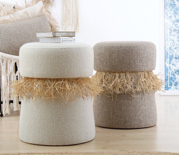 Atelier Del Sofa Puff Krém Moouv 1115 - Krém