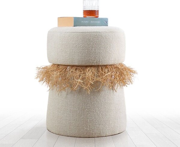 Atelier Del Sofa Puff Krém Moouv 1115 - Krém