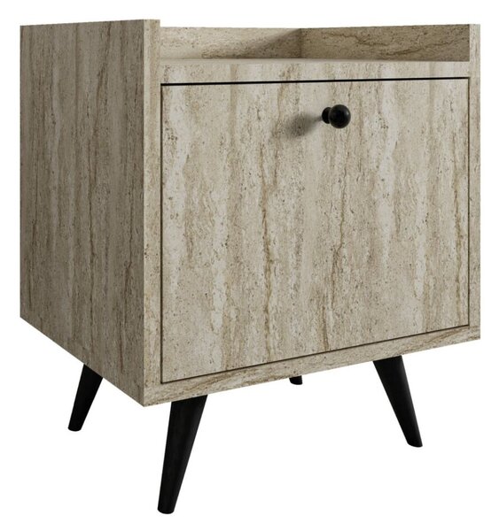 Hanah Home Nightstand Travertine Dopo - Travertine